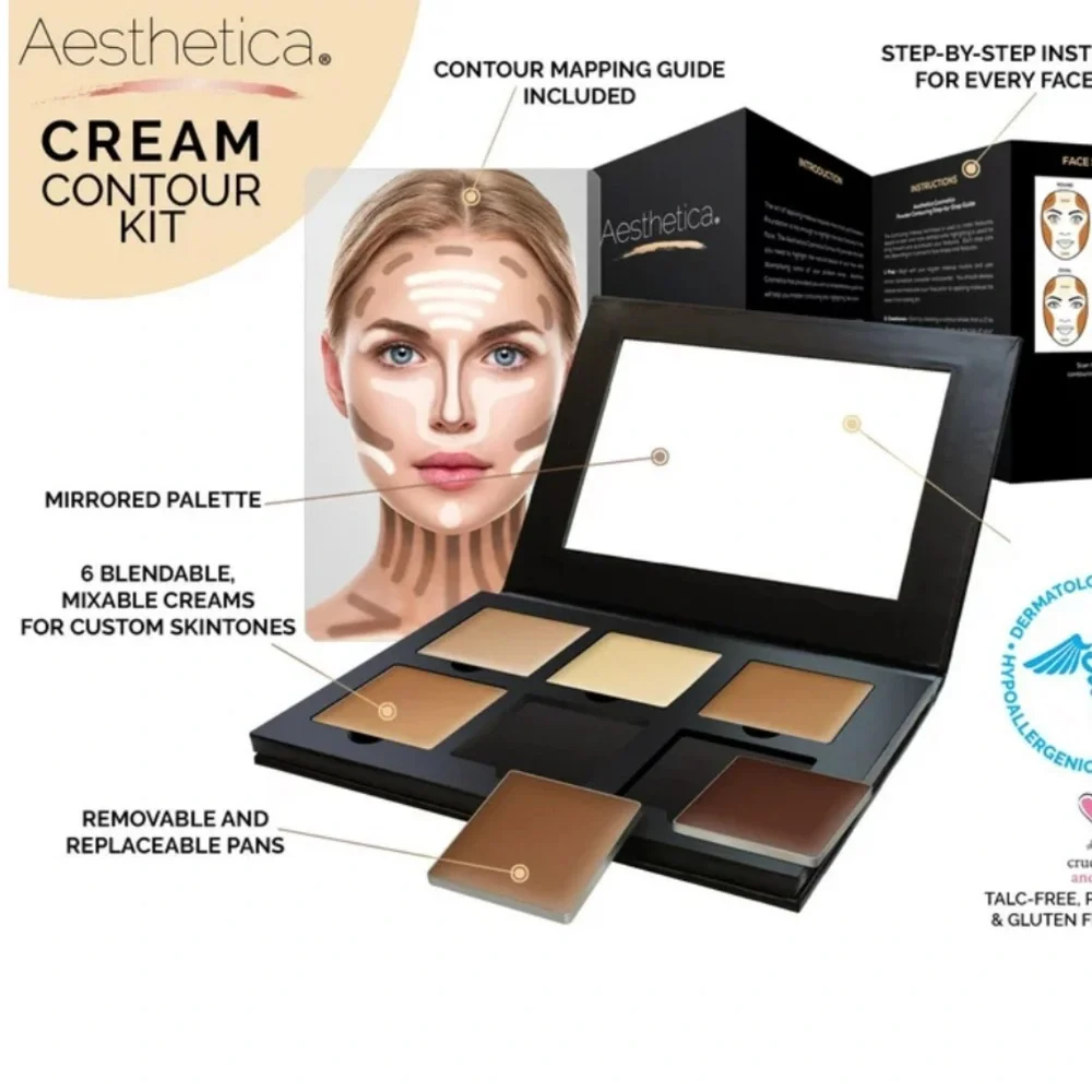 AESTHETICA Cream Contour Kit $40 NIP